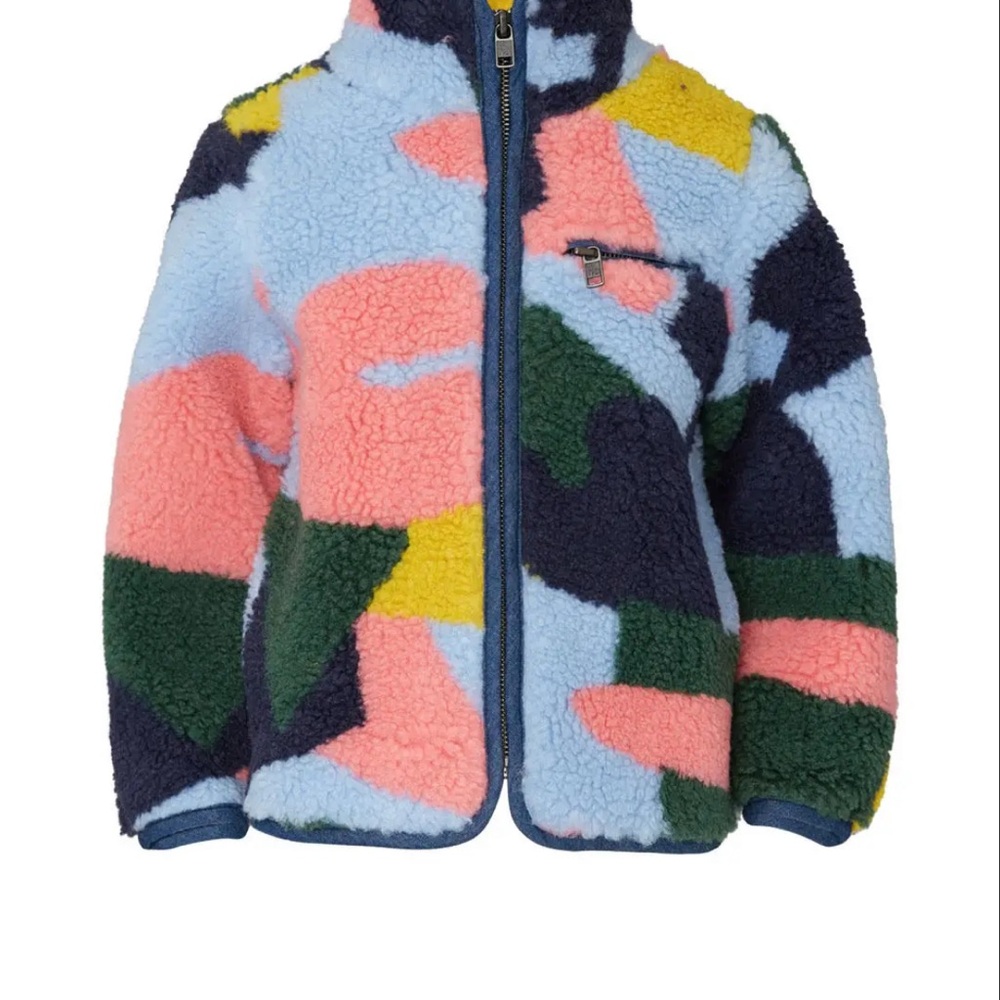 SOLD!!! Stella McCartney kids Colorful Fleece Jacket 2YO